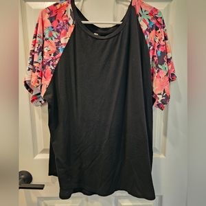 Floral T shirt 3X